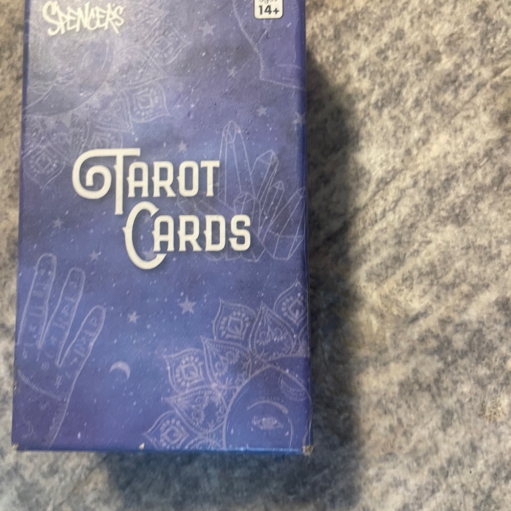 Spencer's Black Tarot Card Deck